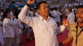 Wakil Ketua Komisi I DPR sekaligus Wakil Ketua Umum Partai Gerindra Sugiono. (Instagram.com/@sugiono_56)