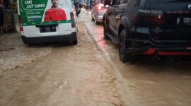 Banjir dirasakan ribuan warga Tegal sehingga mereka mengungsi sementara waktu. (Dok. BPBD Kebupaten Tegal)