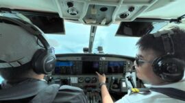 Bentuk ikhtiar bersama dalam upaya penanggulangan bencana hidrometeorologi basah di wilayah Jawa Tengah, Pemerintah melakukan operasi TMC mulai Sabtu (16/3/2024)