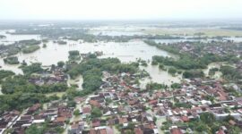 Bencana banjir juga kembali melanda wilayah Kabupaten Grobogan, Jawa Tengah. (Dok. BPBD Kabupaten Grobogan)