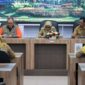 Rapat Penanganan Banjir Demak,  BNPB bersama Pemerintah Demak di kantor Bupati Demak. (Dok. BNPB)