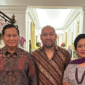 Ketua Umum Partai Gerindra Prabowo Subianto menghadiri acara ulang tahun Siti Hediati Hariyadi. (Instagram.com/@titieksoeharto)

