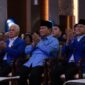 Presiden terpilih Prabowo Subianto menghadiri Rapat Koordinasi Nasional (Rakornas) partai PAN di Jakarta. (Dok. Tim Media Prabowo Subianto)

