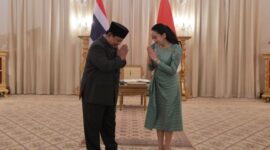Presiden Prabowo Subianto dan Perdana Menteri Paetongtarn Shinawatra saat penandatanganan MoU kerja sama bilateral di bidang kesehatan Indonesia - Thailand, Senin, 19 Mei 2025. (Dok. Tim Komunikasi Prabowo Subianto)