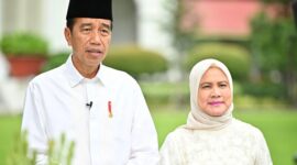 Presiden ke-7 Republik Indonesia Joko Widodo bersama Iriana Jokowi. (Dok. setneg.go.id)